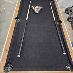 Medium Size Pool Table