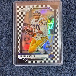 2024 Kellen Winslow BW Checker Board