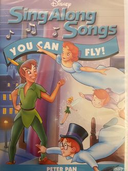 Disney’s SING ALONG SONGS You Can Fly! PETER PAN (DVD-2006) NEW!