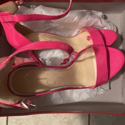 Jessica Simpson Hot Pink Size 7 