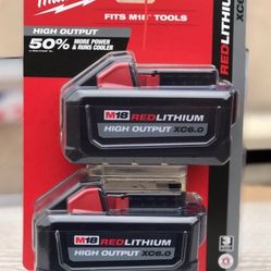 Milwaukee 6.0ah Battery Pack $160..Firm On Price...