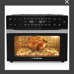 Beelicious 32QT Extra Large Air Fryer, 19-In-1 Air Fryer Toaster Oven Combo With Rotisserie And Dehydrator, Digital Convection Oven Countertop Airfrye