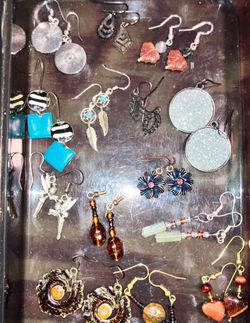 Mixed Lot of Dangle Drop Earrings