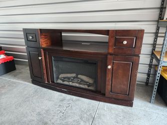Fireplace TV Console