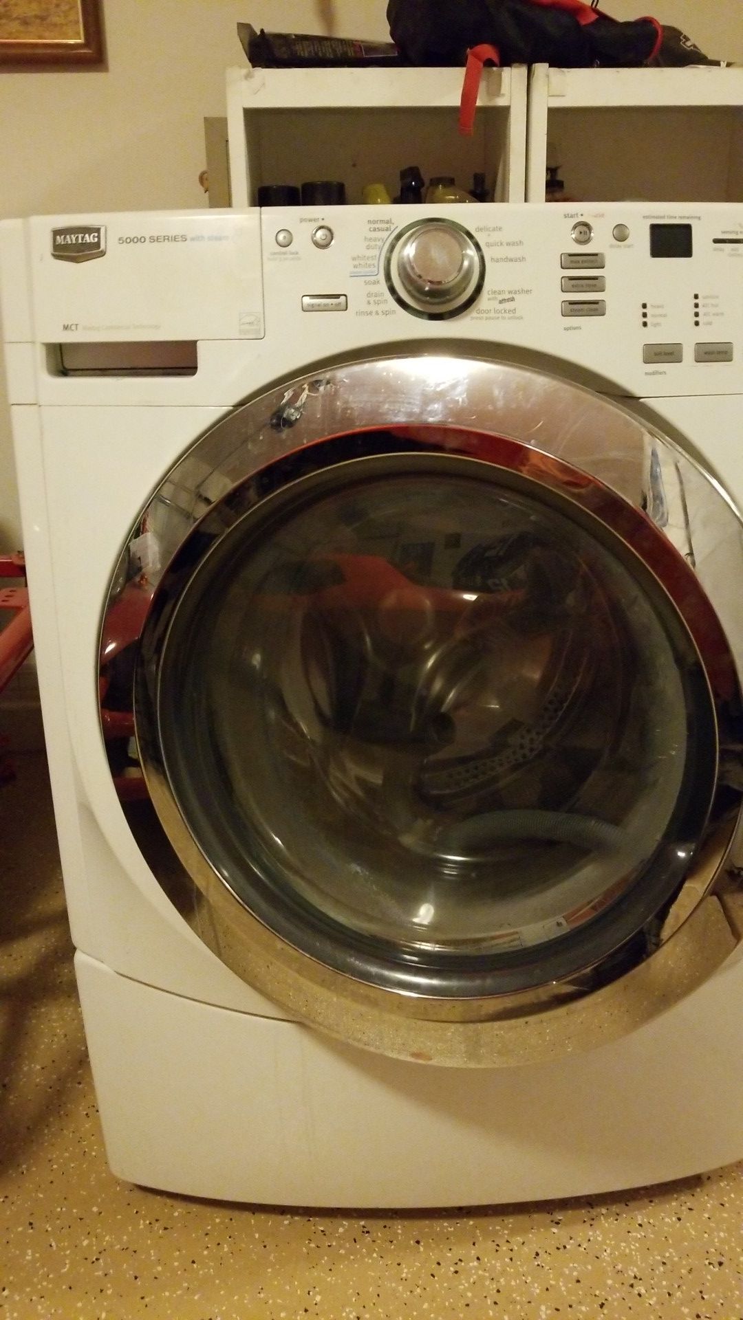 Maytag 5000 series washer and 3000 series dryer