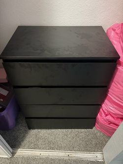 Black dresser