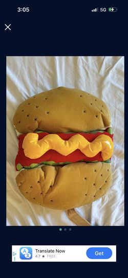 L-XL Hotdog Light Up Dog Costume 