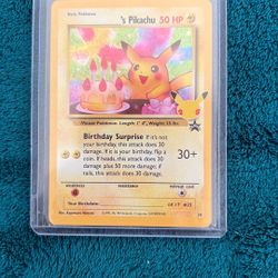 25th Anniversary Birthday Pikachu
