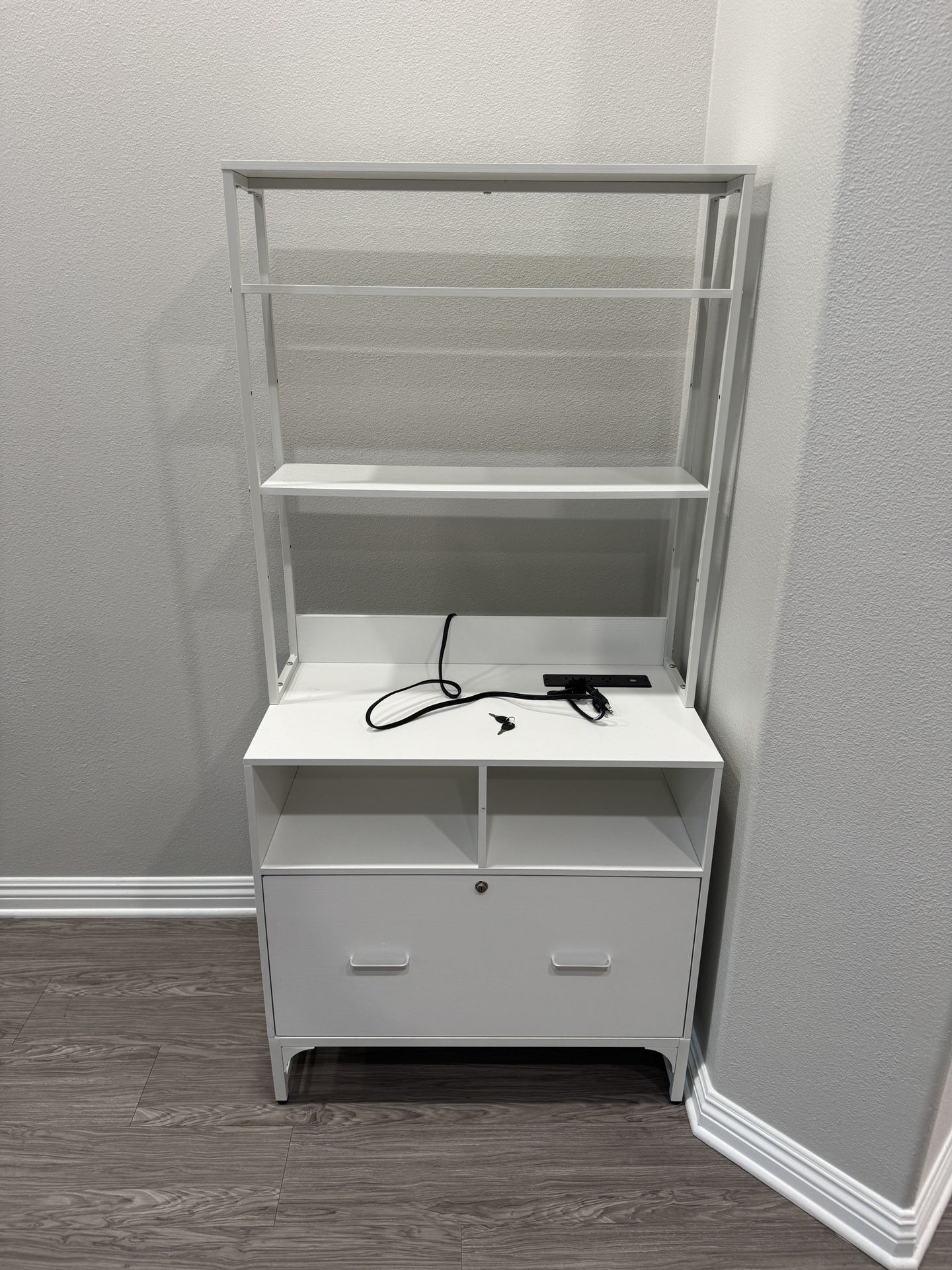 Book Shelf With Storage