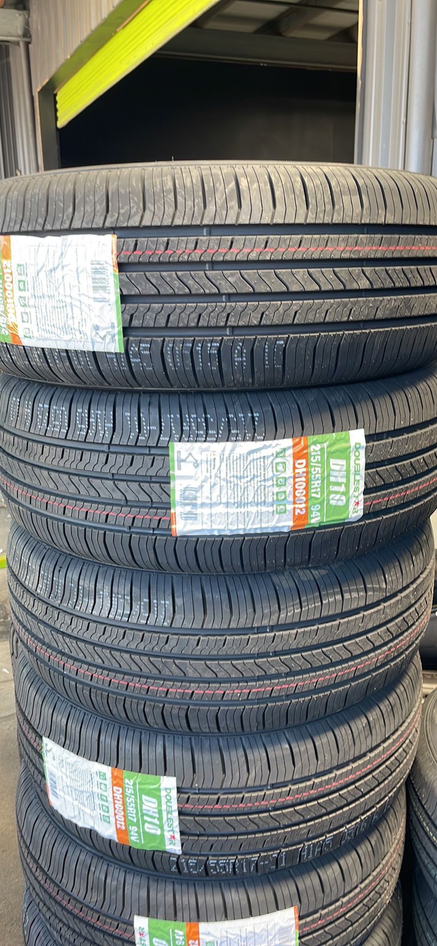 215-55-17 All Season Tires installed (4) New 50,000 Mile Warranty-We Finance