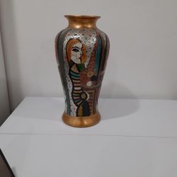 Picassoesque Pottery Vase