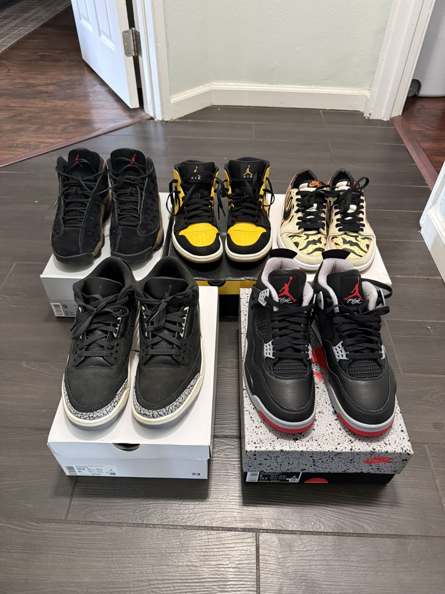 Retro Jordan’s Bred 4 1 13 Olive New Love