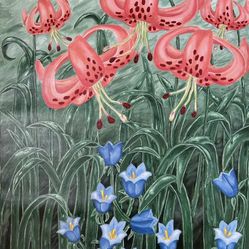 Lillies and Bluebells