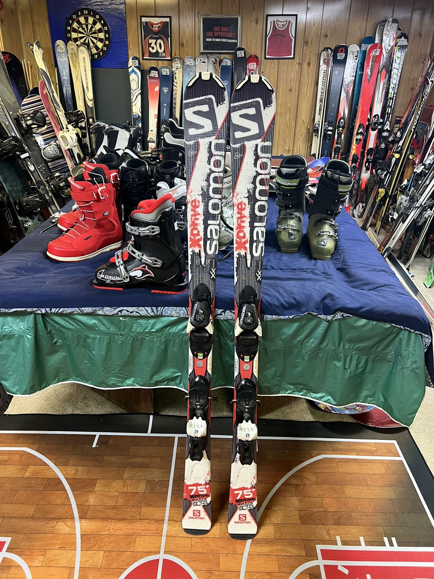 Salomon Ski Package With Boots And Bindings