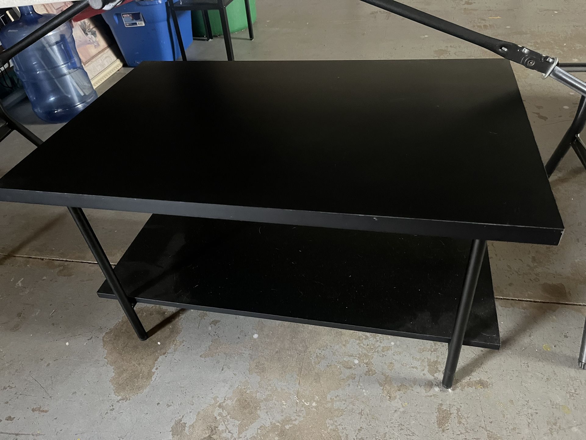 Black coffee table