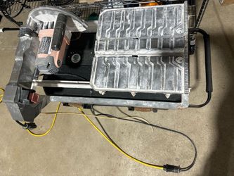 Rigid 7” wet tile cutter