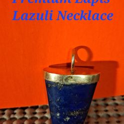 Premium Lapis Lazuli Necklace Without A Chain -$33.00