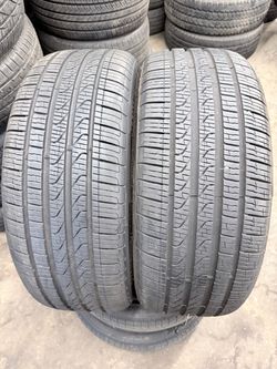 2 Used 225/40/19 Pirelli Cinturato P7 All Season Run Flat Tires