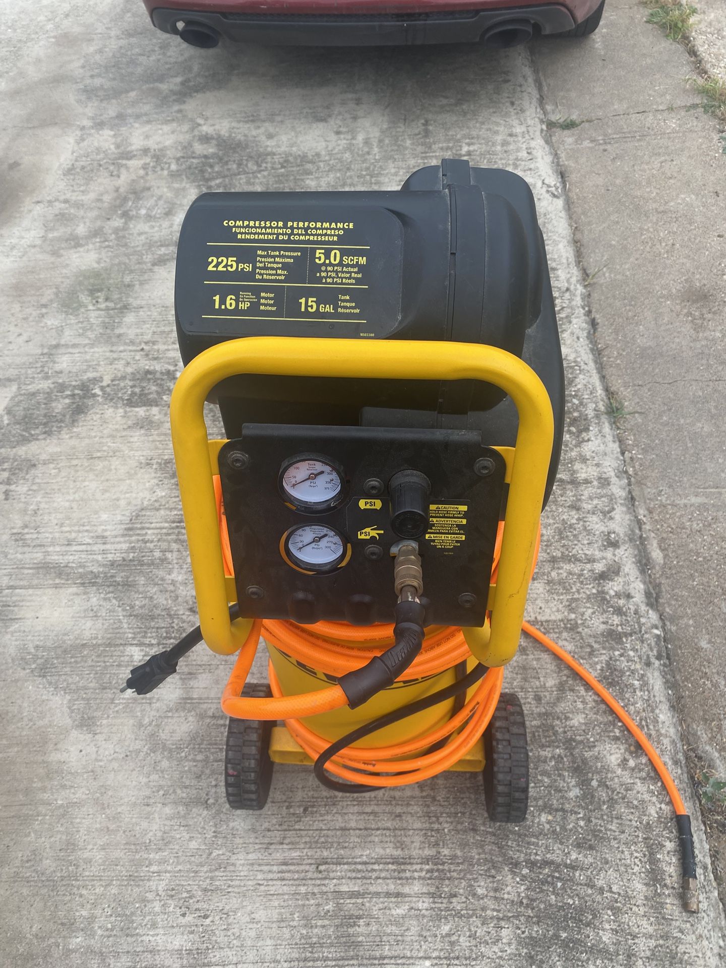 Dewalt 225 Psi Compressor Performance 