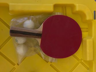 Ping Pong Paddle with Balls