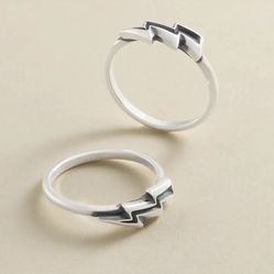 James Avery Ring Lightening bolt 