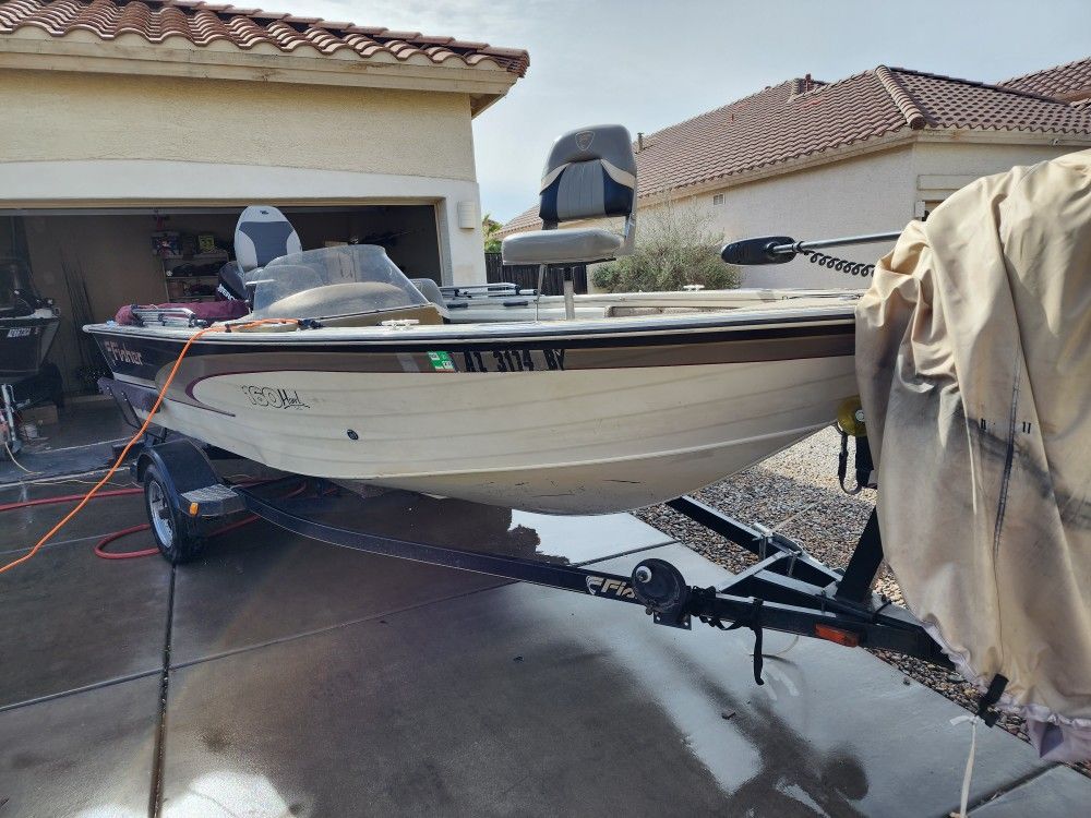 Boat Aluminum FISHER