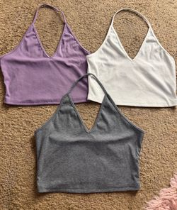 Bundle of (3) Halter Tops