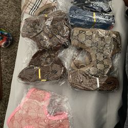 Dog Harnesses W/ Leashes 