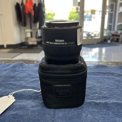 Sigma Tele Converter 2x EX DG For Nikon