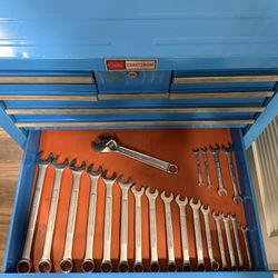 Vintage Craftsman Toolbox W/ Tools