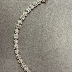 Tennis Gold Bracelet 