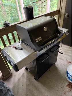 Weber propane grill (works great)