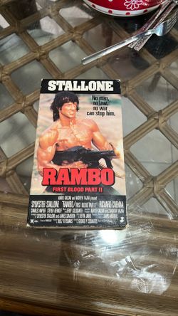 Rambo : First Blood Part II | Vintage 1995 VHS