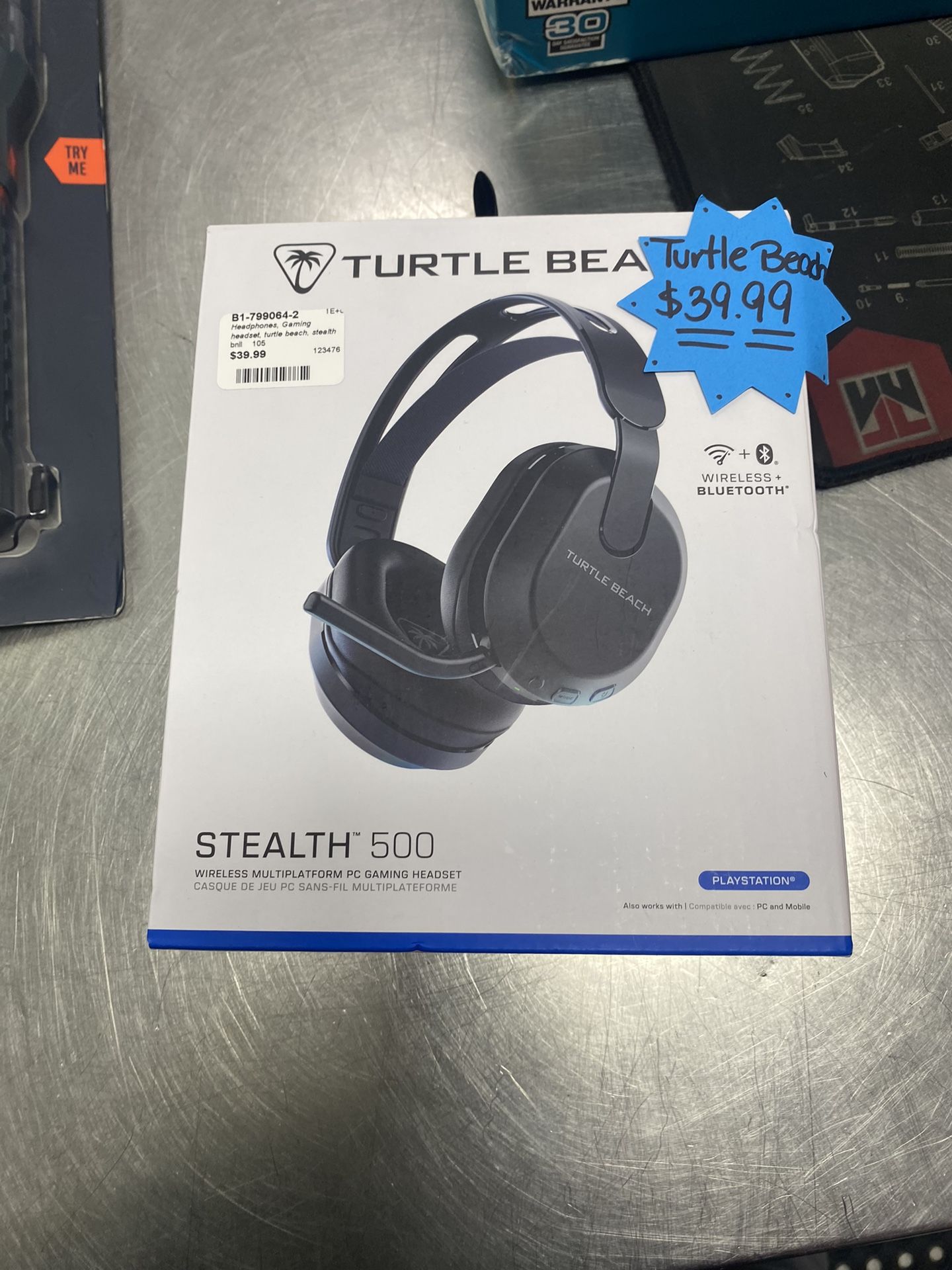 Brand New Turtle Beach Stealth 500 Wireless And Bluetooth Multi platform Gaming Headset 