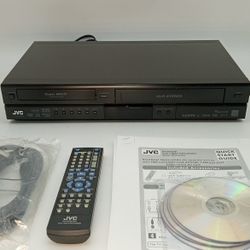 JVC , DVD Recorder/VCR with Remote, Manual And Cable. HDMI Output. Works Great.