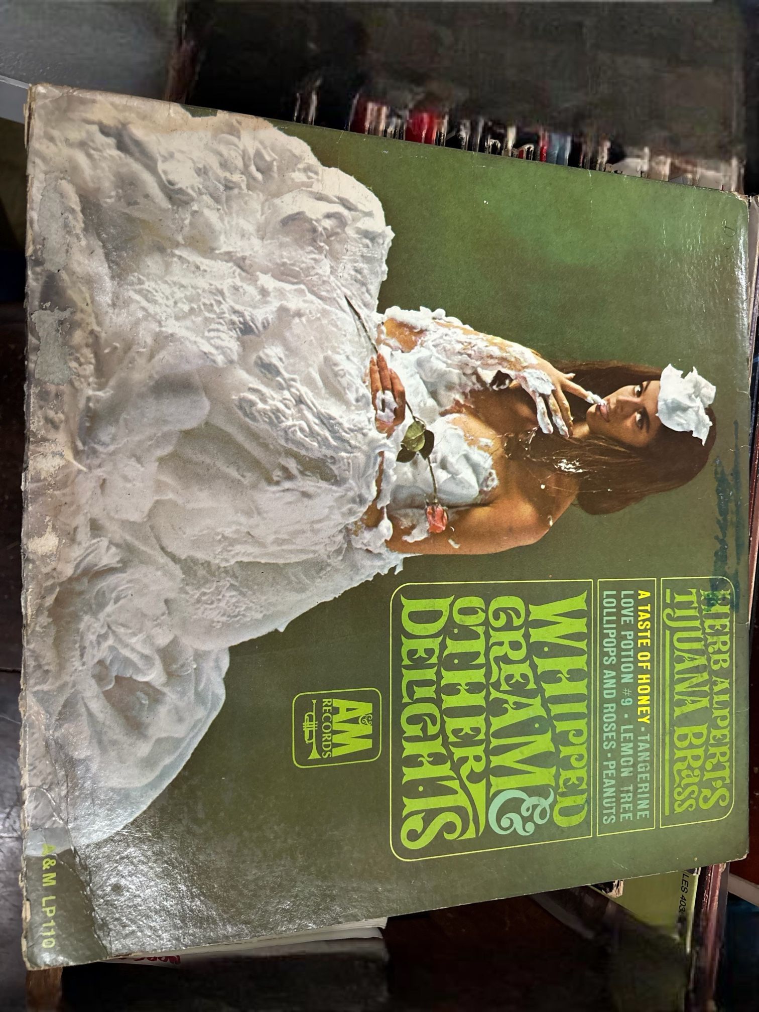 Vtg LP Herb Alpert's Tijuana Brass Whipped Cream & Other Delights-SP 4110-VG/VG