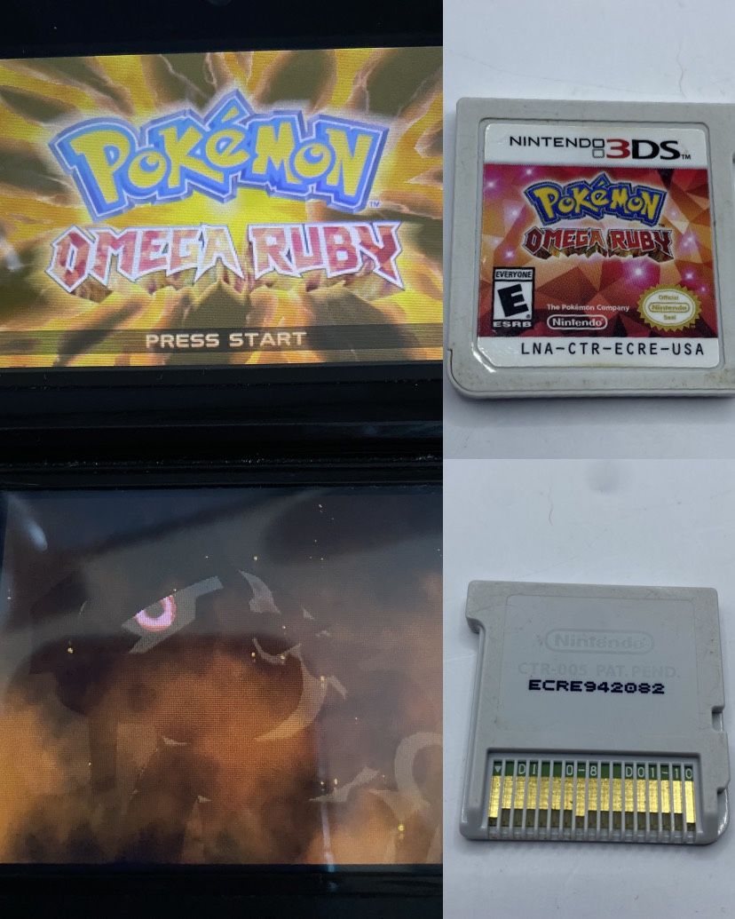 Nintendo Pokémon Omega Ruby (3DS, 2014) Tested- Working- Cartridge Only- USA