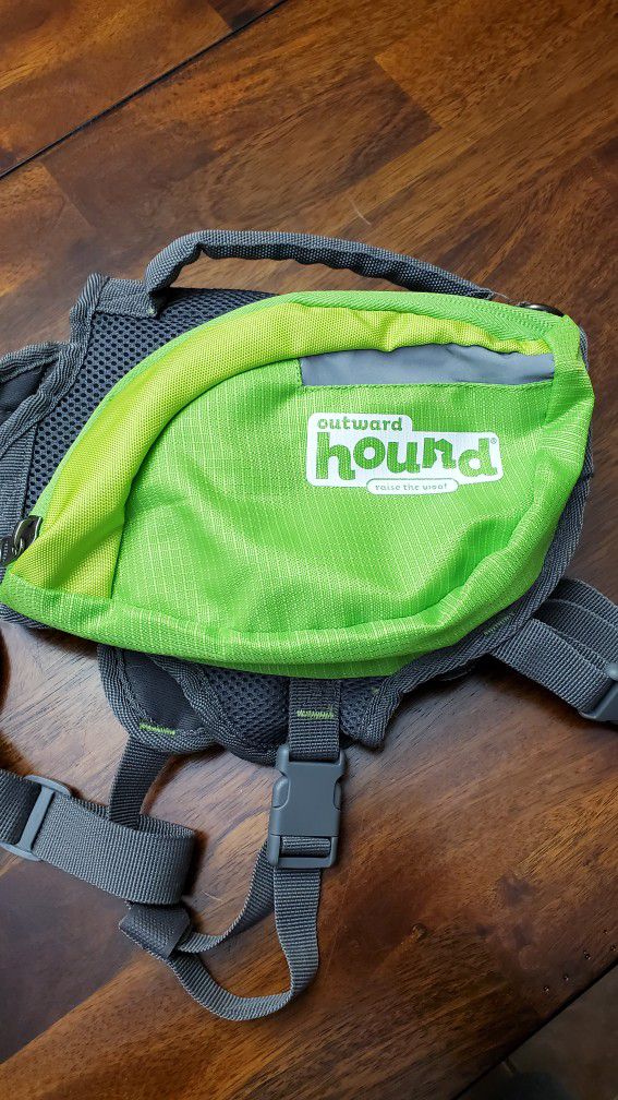 Dog Saddle bag or backpack 