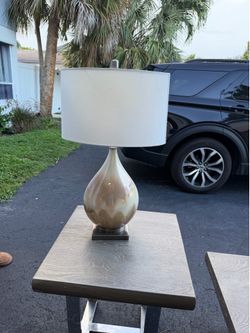 Rodrigo Road Ivory Lamp