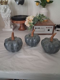 Genuine Soapstone Decorative pumpkins 🎃