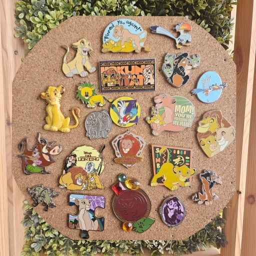 Lion King Disney Pins Including Limited Editions
