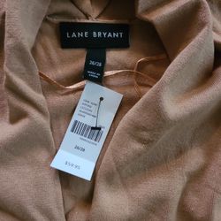 Lane Bryant Woven Throw over Sweater 