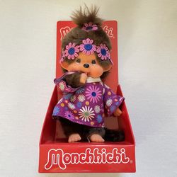 Monchhichi Sekiguchi Flower Power Girl Limited Edition 8 inch Doll (20cm) S