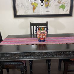 Mexican dining 2025 table and chairs