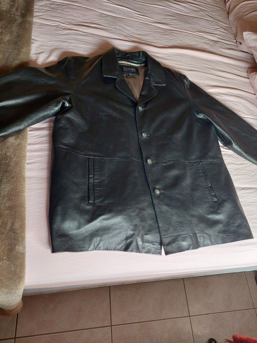 Leather Jacket XXL 