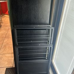 L-Shaped Desk With Shelves 
