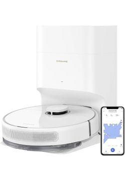 DREAME D15 Plus Robot Vacuum and Mop Auto Self-Empty 13,000Pa Carpet Cleaning