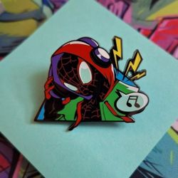 Spider-Man Miles Morales Spiderman Across the Spiderverse enamel Pin
