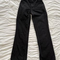 Abercrombie jeans high rise 90s straight (size 23/000