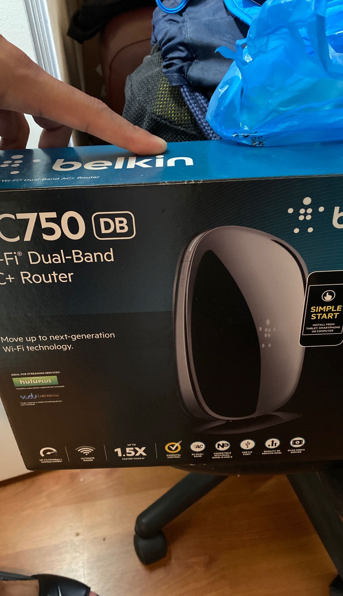 Belkin Ac750 wifi router